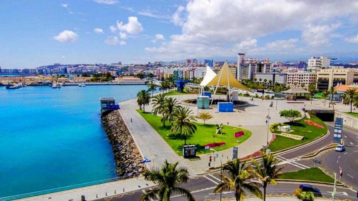 Estudio Con Terraza Vista Mar Las Palmas de Gran Canaria Exteriör bild