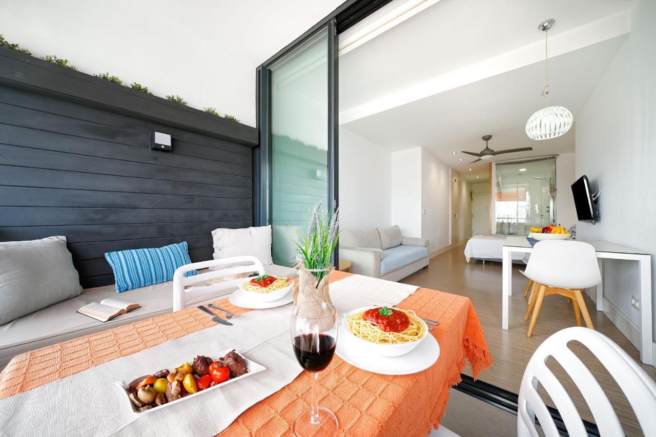 Estudio Con Terraza Vista Mar Las Palmas de Gran Canaria Exteriör bild