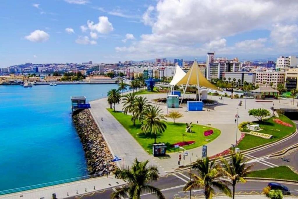 Estudio Con Terraza Vista Mar Las Palmas de Gran Canaria Exteriör bild